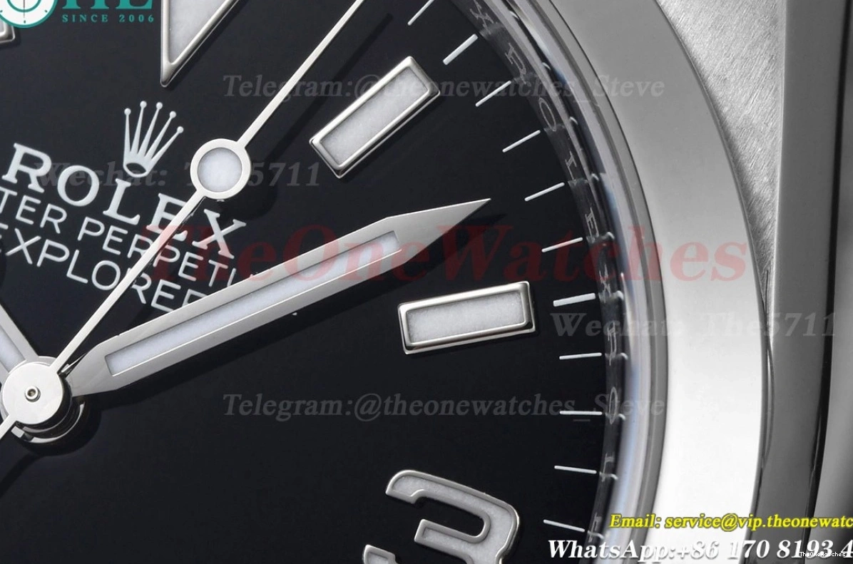 36mm 124270 SS SS I VS3230 Black Dial VSF Explorer 0212